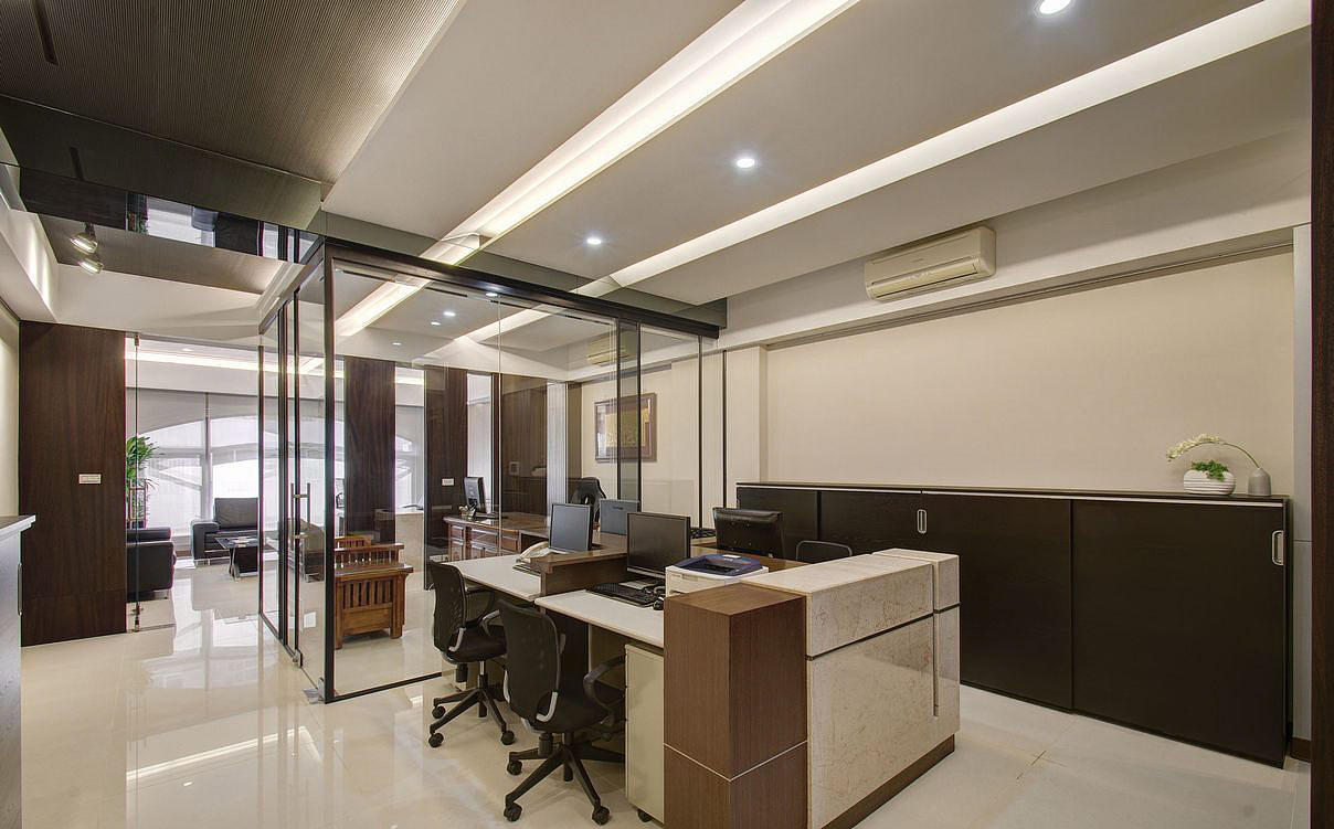 鄭州明亮通透的律師事務所裝修設計案例效果圖|空間|家裝設計|辦公裝